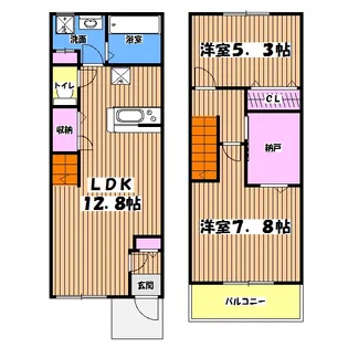 サウスコートの間取り