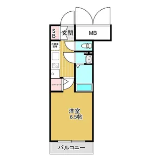 ファーストフィオーレ神戸湊町【9階】の間取り