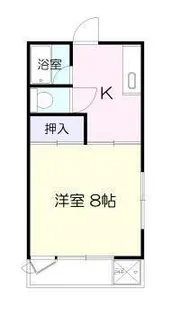 ビスタリー原池田【2階】の間取り