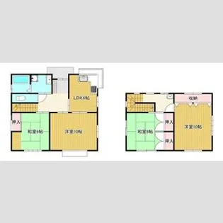 静岡県浜松市中央区東伊場1【一戸建】の間取り