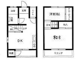 神奈川県横浜市戸塚区平戸2【一戸建】の間取り