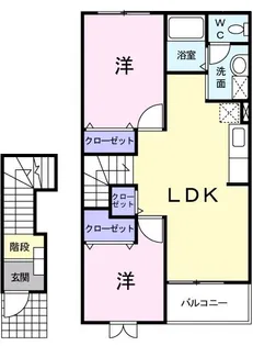 キャピタルG【2階】の間取り