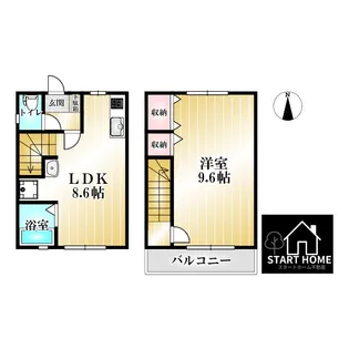 徳島県板野郡北島町江尻字松ノ本【一戸建】の間取り