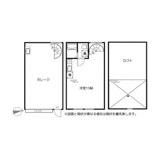 GARAGE LABO S.M.C.242【1階】の間取り