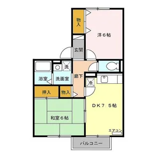 タントミール【2階】の間取り
