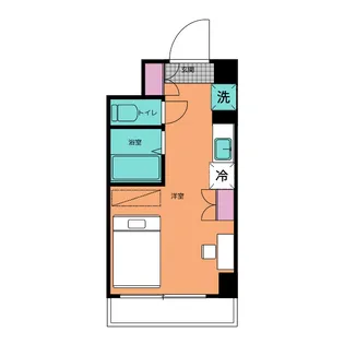 プライマルD三鷹【3階】の間取り