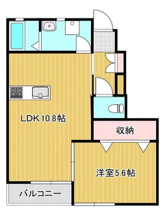 フェリーチェ【1階】の間取り