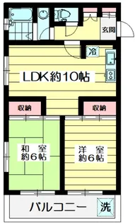 エントピア第二荻窪【11階】の間取り