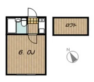 プラザ・ドゥ・デボン【2階】の間取り