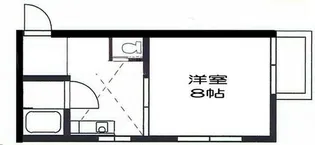 神奈川県茅ヶ崎市元町【アパート】の間取り