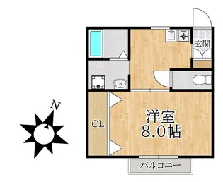 篠崎パークサイド2【2階】の間取り