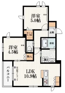 Gran Cenote【3階】の間取り