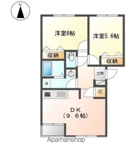 カレンナタウン・L【1階】の間取り