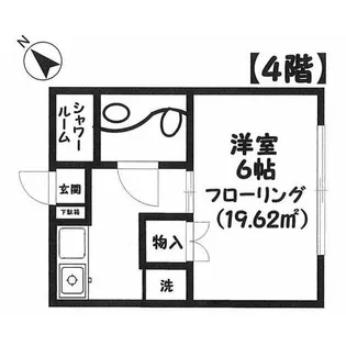 BelAir大崎【2階】の間取り