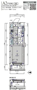 メインステージ武蔵中原フレイス【2階】の間取り