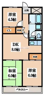 第2東大阪村橋マンション【5階】の間取り