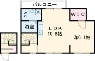 アノンテラス立川【3階】の間取り
