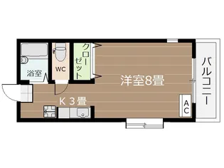 Earth flats【1階】の間取り