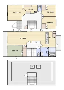 埼玉県川口市弥平1【一戸建】の外観