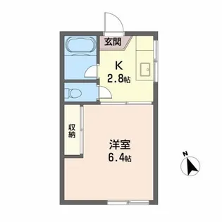 ジュネス文屋【1階】の間取り