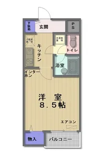 ヴィクトワール21【2階】の間取り