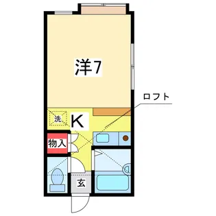 クレール信濃【2階】の間取り