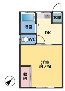 エクセレントタワー八千代サウスフォート【2階】の間取り