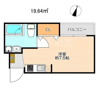 アメニティ千葉中央I【3階】の間取り