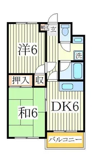 トータスガーデン【1階】の間取り