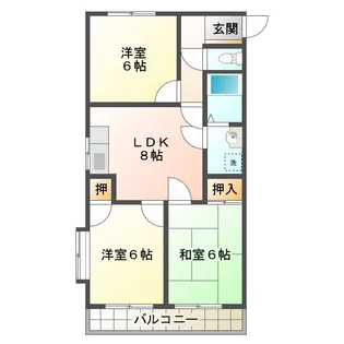 エクセレンス【3階】の間取り