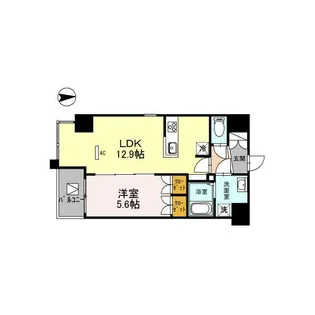 東京都中野区中野5【マンション】の間取り