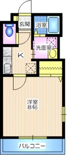 フラッツ【2階】の間取り