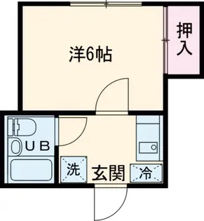 武川【1階】の間取り