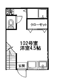 Mハウス【1階】の間取り