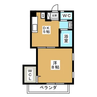 クレマチスの丘II【3階】の間取り