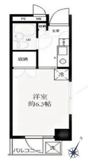 セントヒルズ浅草【5階】の間取り