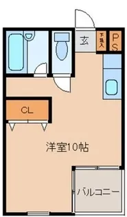 リーブ1【1階】の間取り