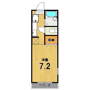 メゾン・サンクルー【2階】の間取り