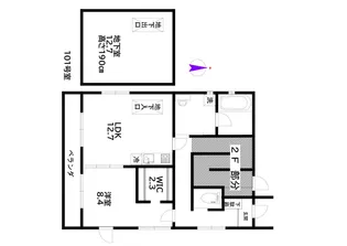 北千束greenplace【1階】の間取り