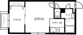 メイプルメゾン創成川公園【3階】の間取り