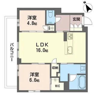 レガリータ【1階】の間取り