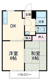 ルミエールマエダ【2階】の間取り