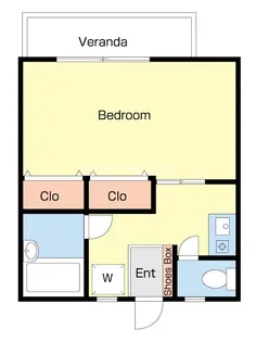 フジハイツ【1階】の間取り