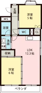 マ・メゾン壱番館【3階】の間取り