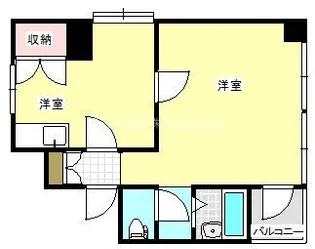 ユーズビル【5階】の間取り
