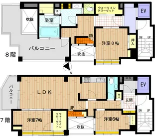 エヌアイ小杉ビルの間取り