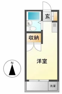 ヨークハウス【1階】の間取り