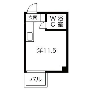 メゾン・ミエール【4階】の間取り