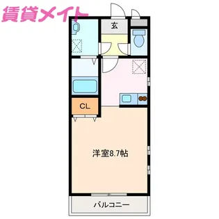 Great Advance A棟【2階】の間取り