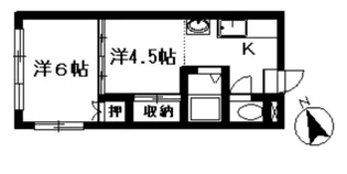 メゾン大森【3階】の間取り